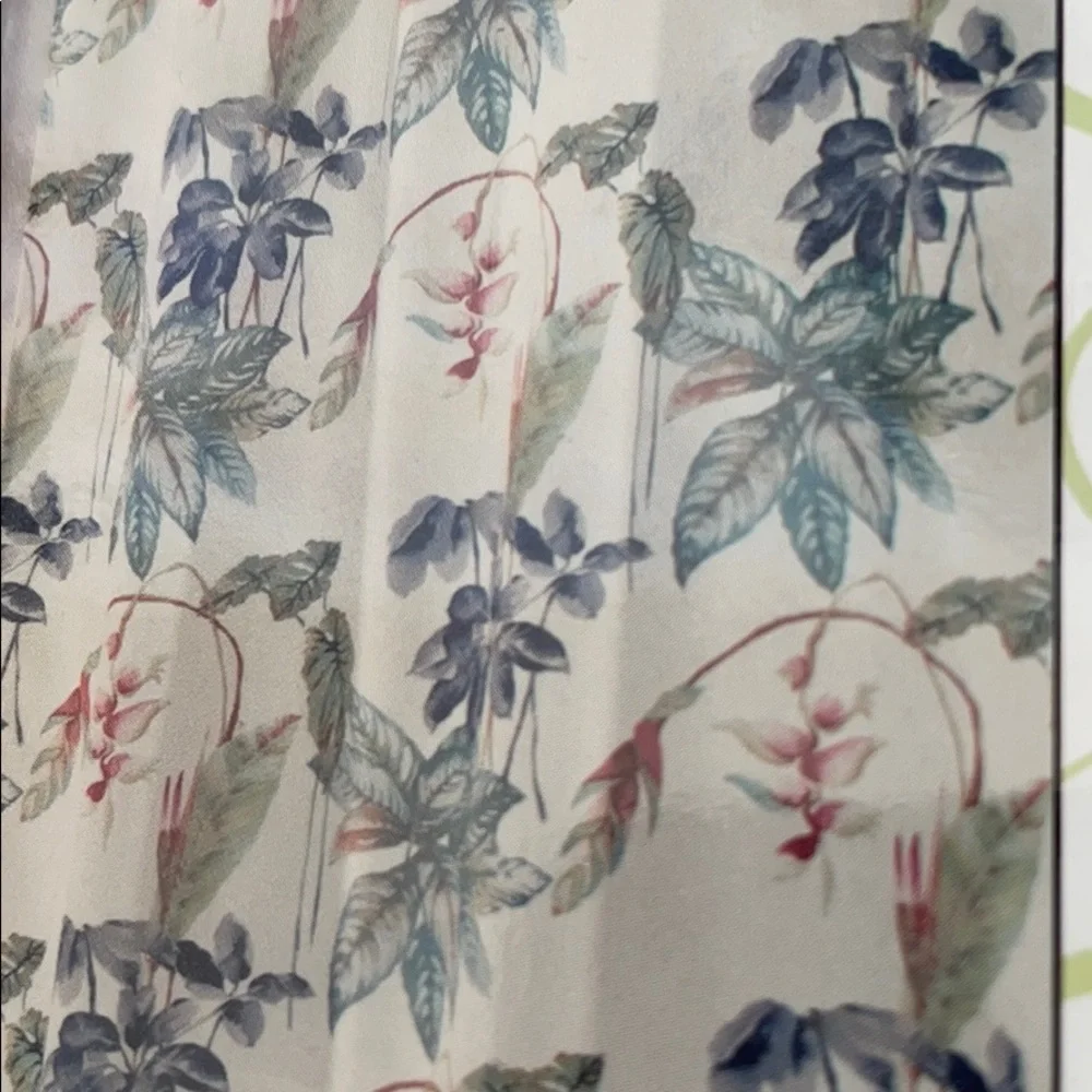 Floral Shower Curtain by Cascade